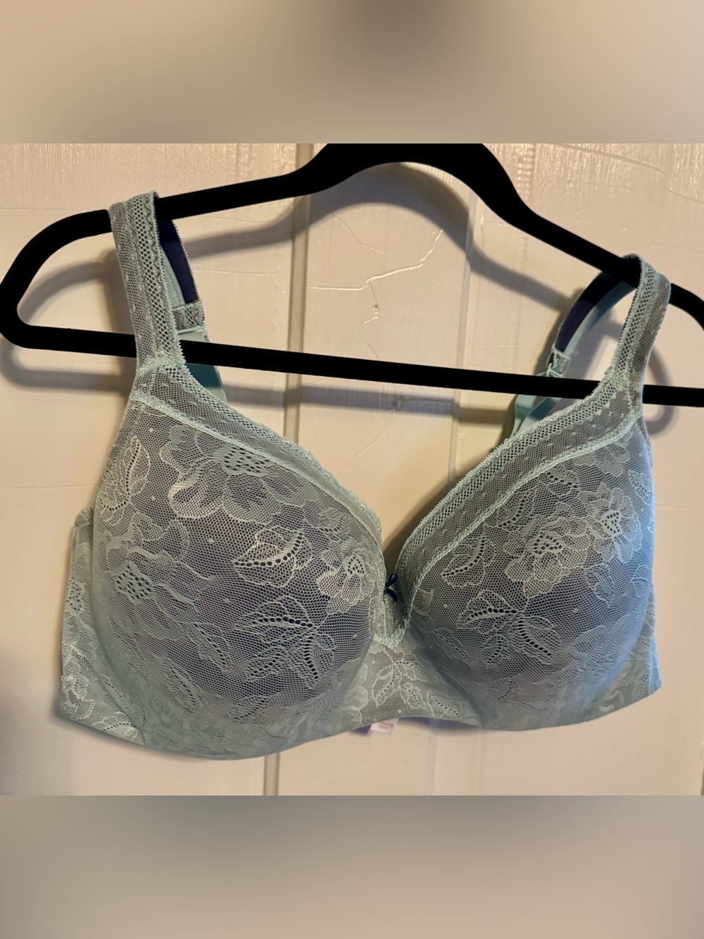 Cacique Lace Underwire Bra in Mint Green